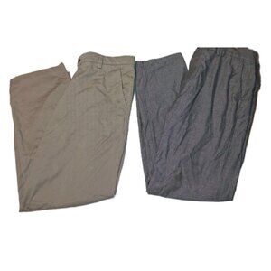 Dockers Mens Beige And Gray 36x32 Lot Of 2